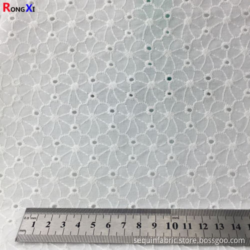 Brand Japan embroidery Round Flower New Cotton Fabric